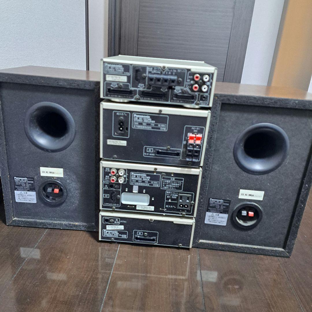 【ジャンク品】Panasonic コンポ HD7MD セットオーディオ