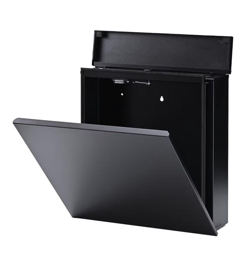 ポスト 壁掛け 大型 スチール メール便対応 番号変更可能ダイヤル鍵