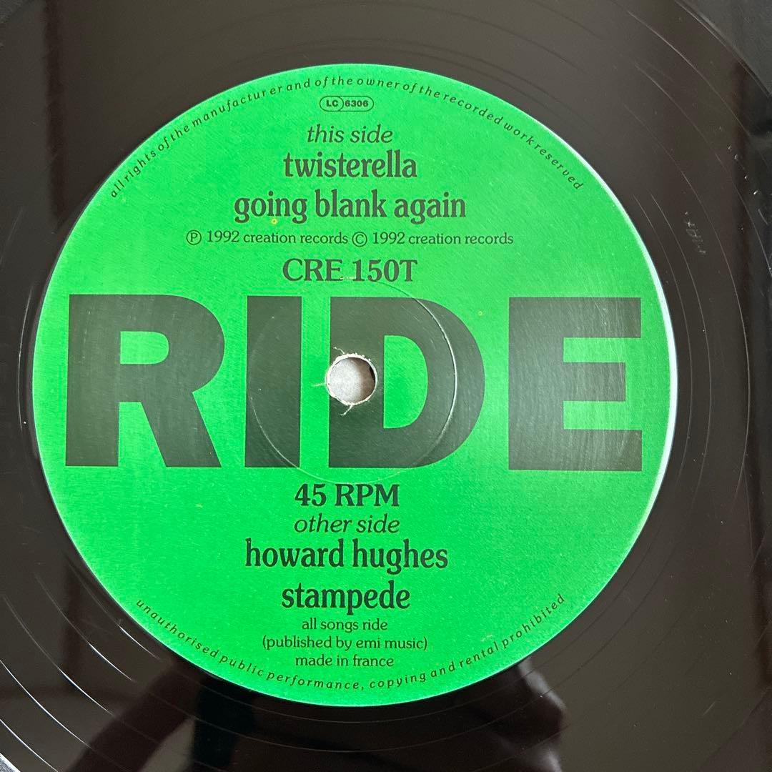 RIDE UK盤 12インチEP 3枚セット