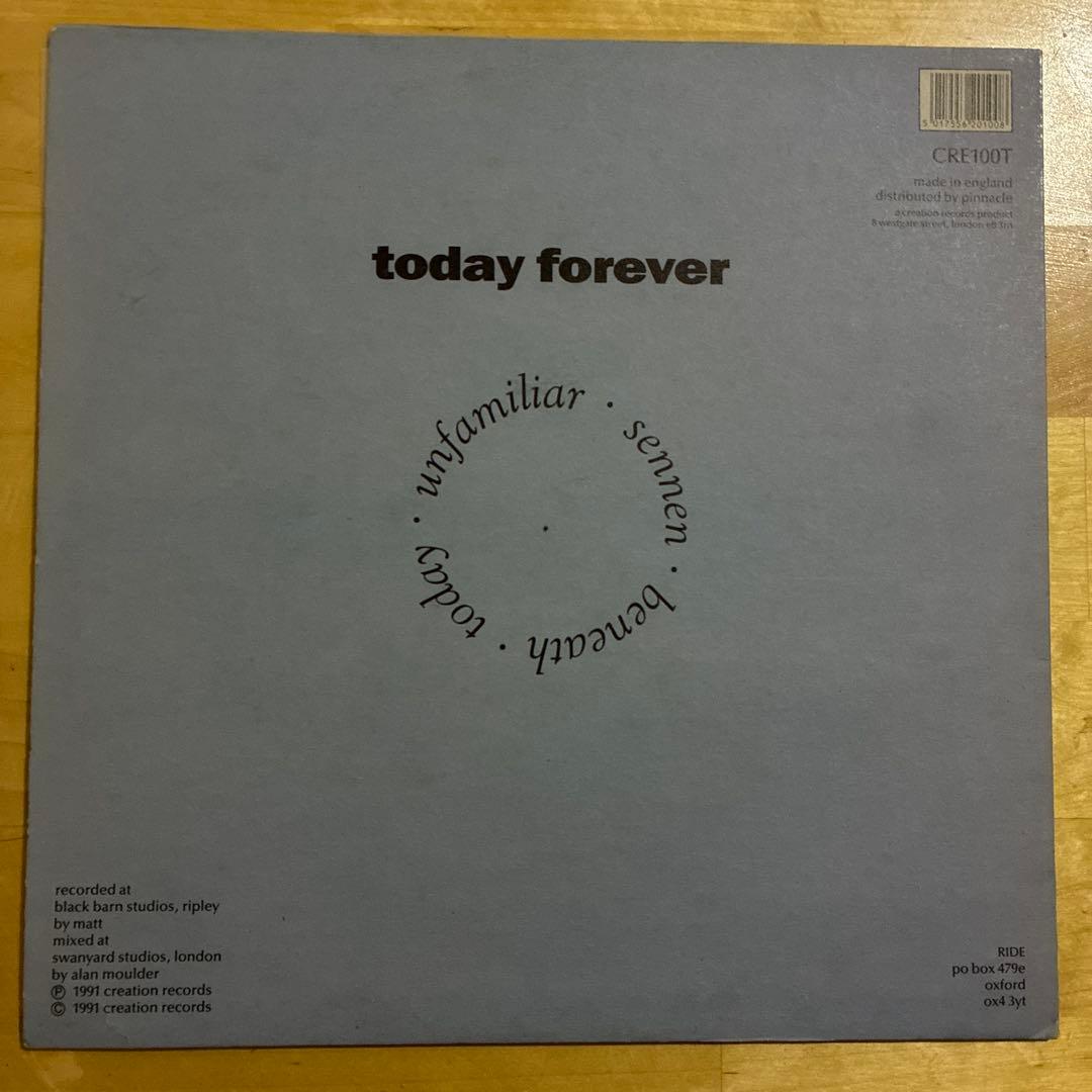 RIDE UK盤 12インチEP 3枚セット