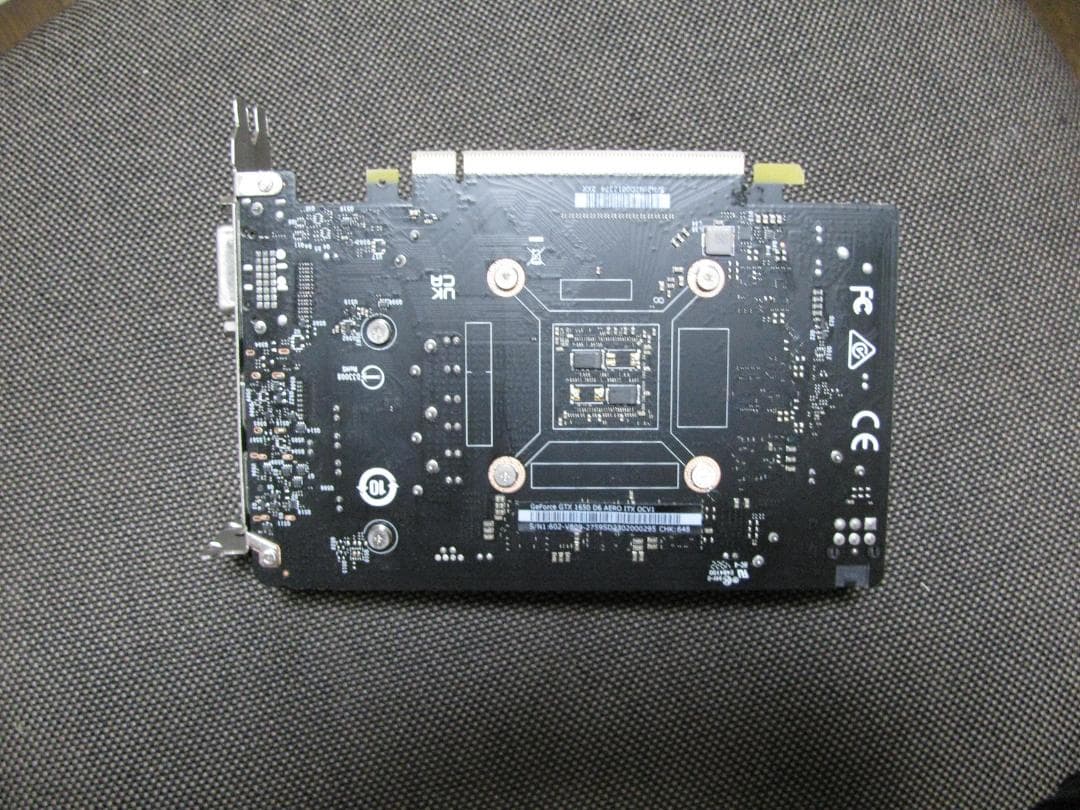 S*y様 MSI GeForceGTX1650D6AERO ITXOCV1DDR