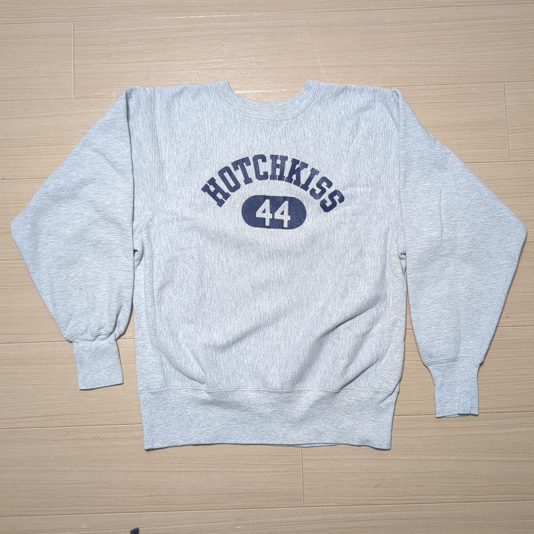 90s USA製 リバースウィーブ Champion L 刺繍タグ