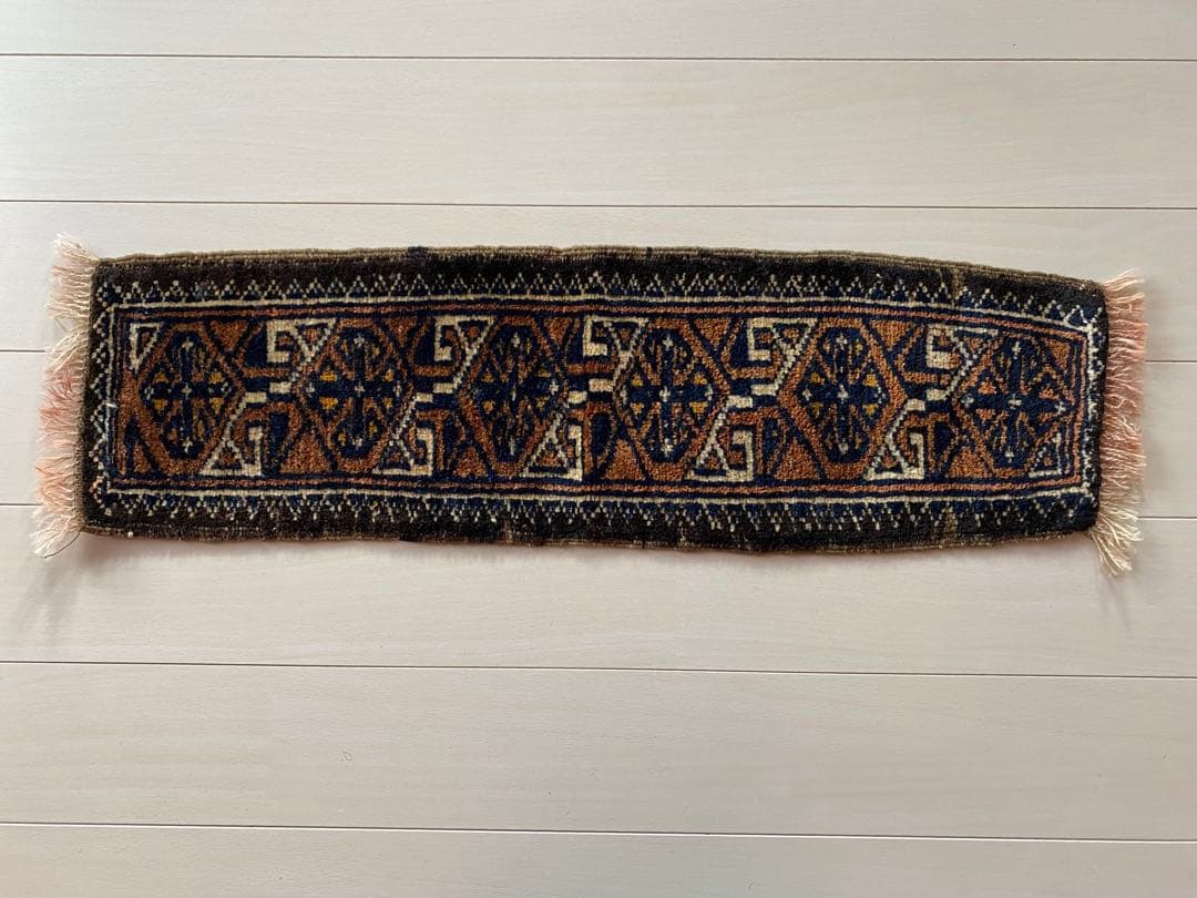 ヴィンテージラグ バルーチ ミニランナーラグ