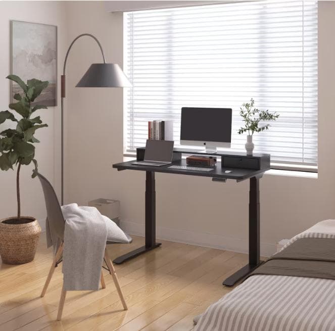 FlexiSpot E7Pro 脚フレームブラック　天板付き