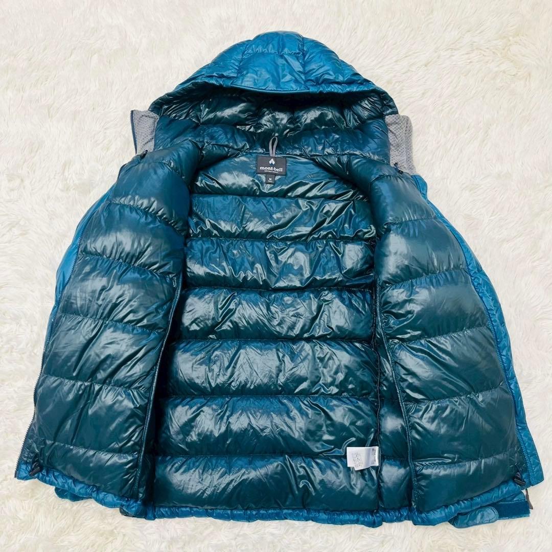 モンベル　アルパインダウンパーカ M　ダークマラード/ダークスタッフバッグなし