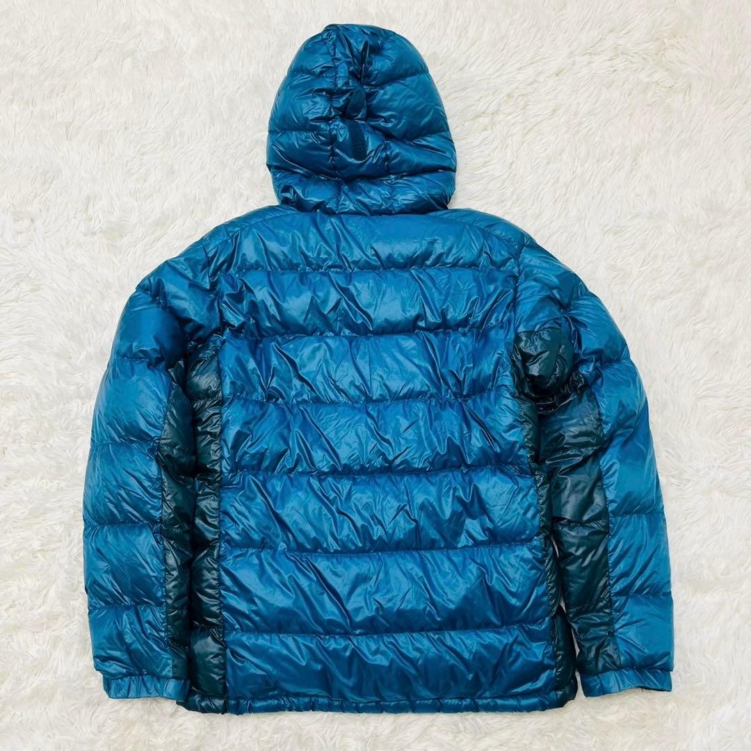 モンベル　アルパインダウンパーカ M　ダークマラード/ダークスタッフバッグなし