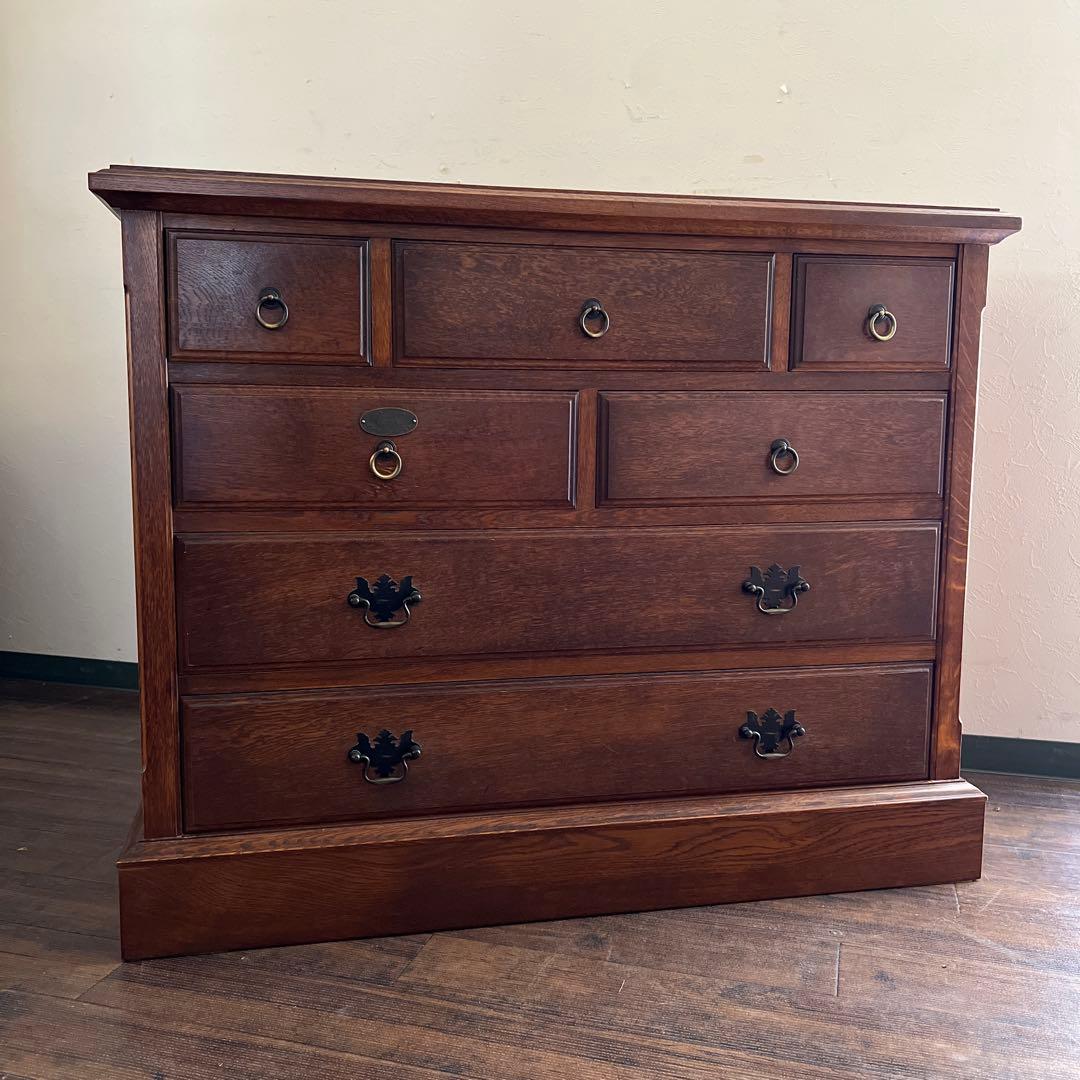 k474r121 北海道 えぞ民芸家具 チェスト グレース フォークファニチャー