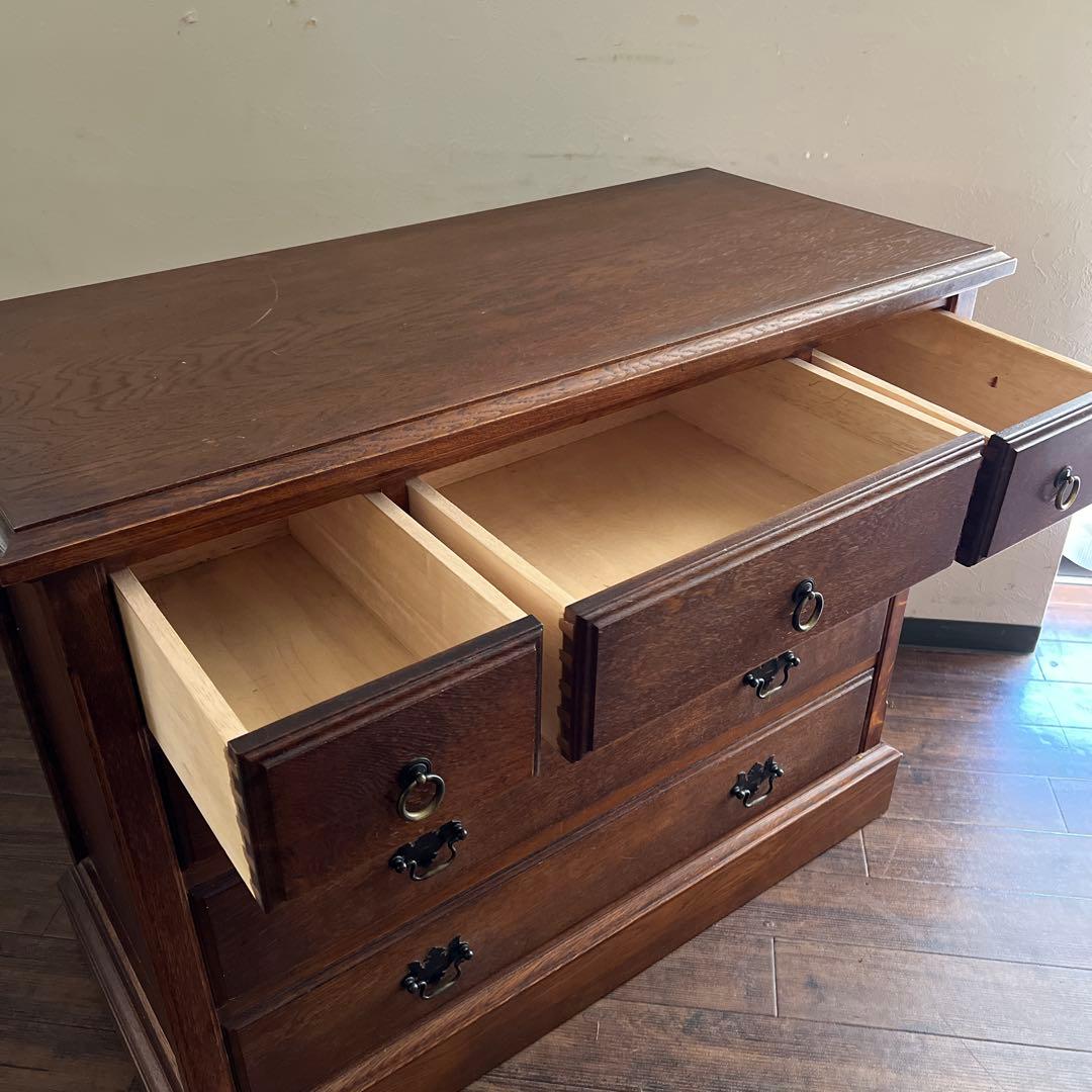 k474r121 北海道 えぞ民芸家具 チェスト グレース フォークファニチャー