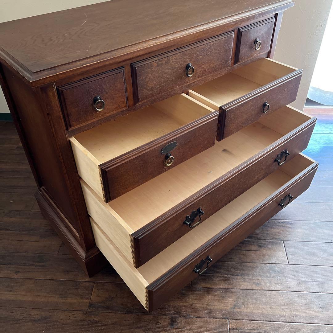 k474r121 北海道 えぞ民芸家具 チェスト グレース フォークファニチャー