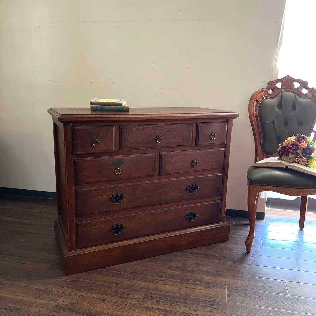 k474r121 北海道 えぞ民芸家具 チェスト グレース フォークファニチャー