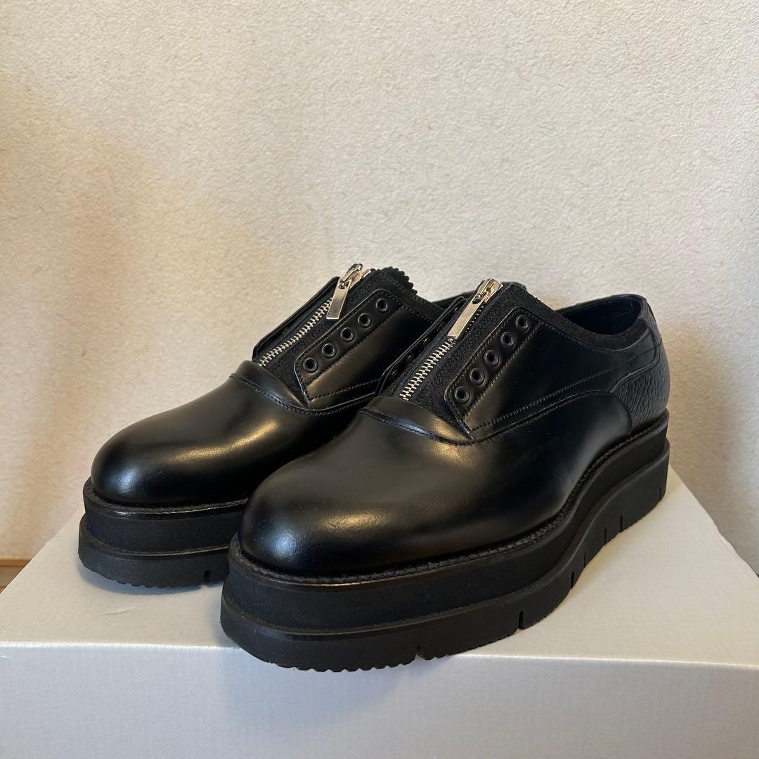 foot the coacher レザーシューズ