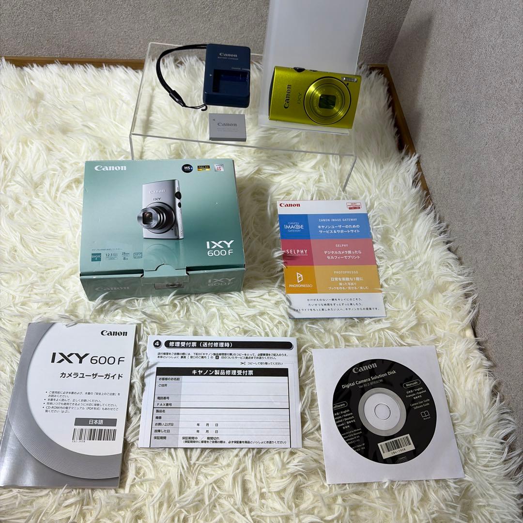 【極美品】Canon キャノン IXY 600F グリーン 付属品多数