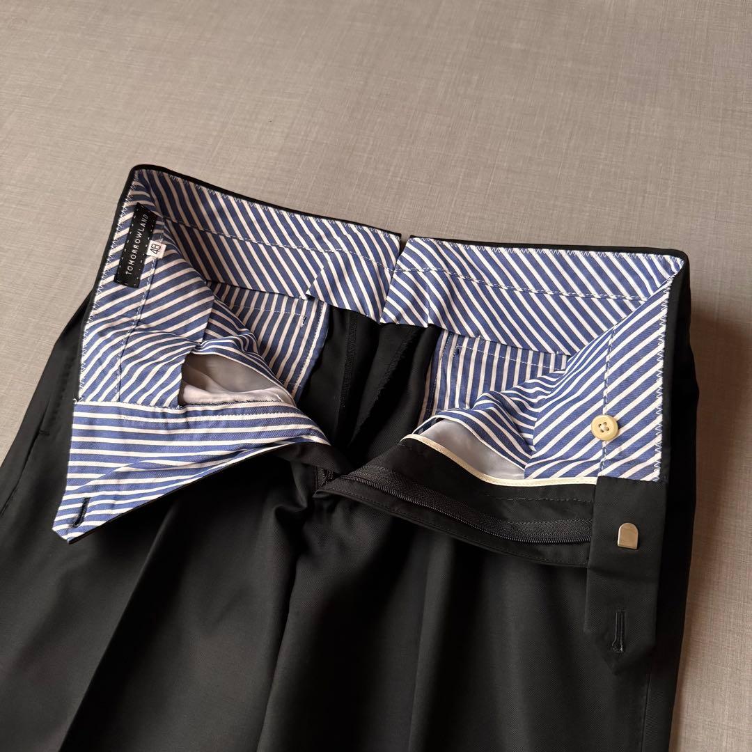 極美品 TOMORROWLAND GUABELLO 130s セットアップ