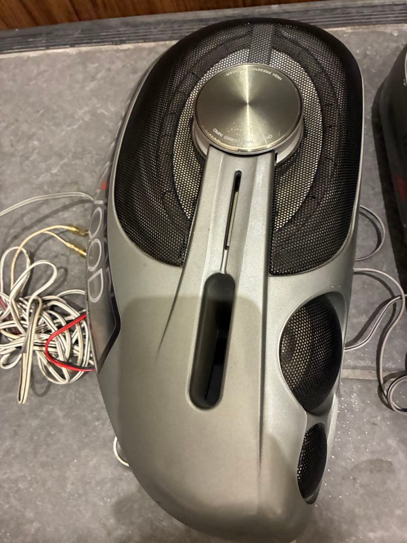 KENWOOD 据置スピーカー シルバー