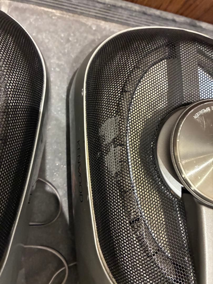 KENWOOD 据置スピーカー シルバー