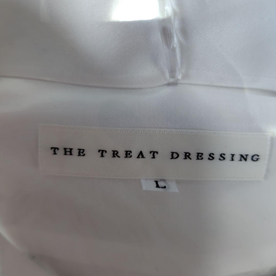 トリートドレッシング 新郎 シャツ カフス チーフ 蝶ネクタイ 4点セット