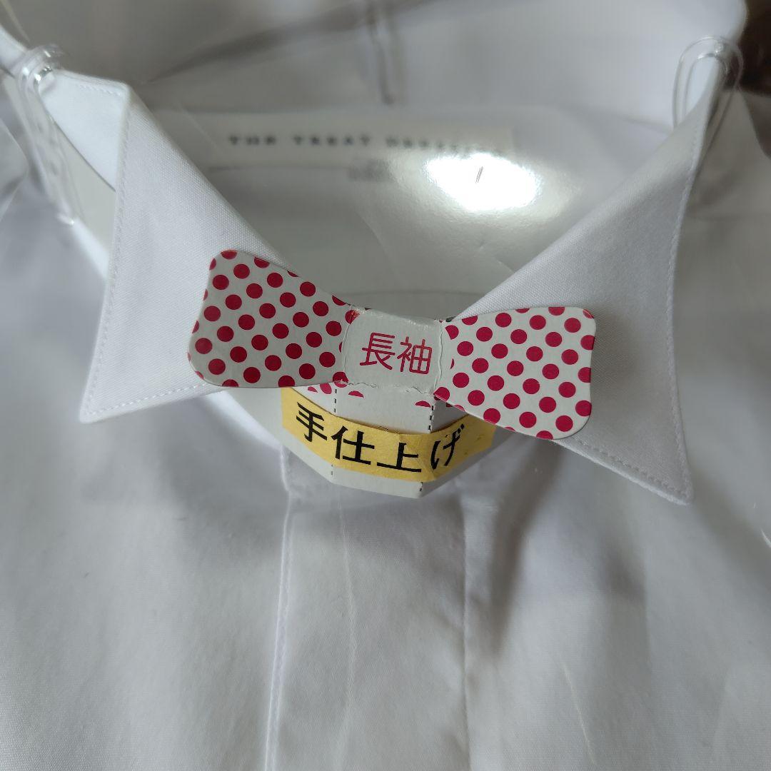 トリートドレッシング 新郎 シャツ カフス チーフ 蝶ネクタイ 4点セット