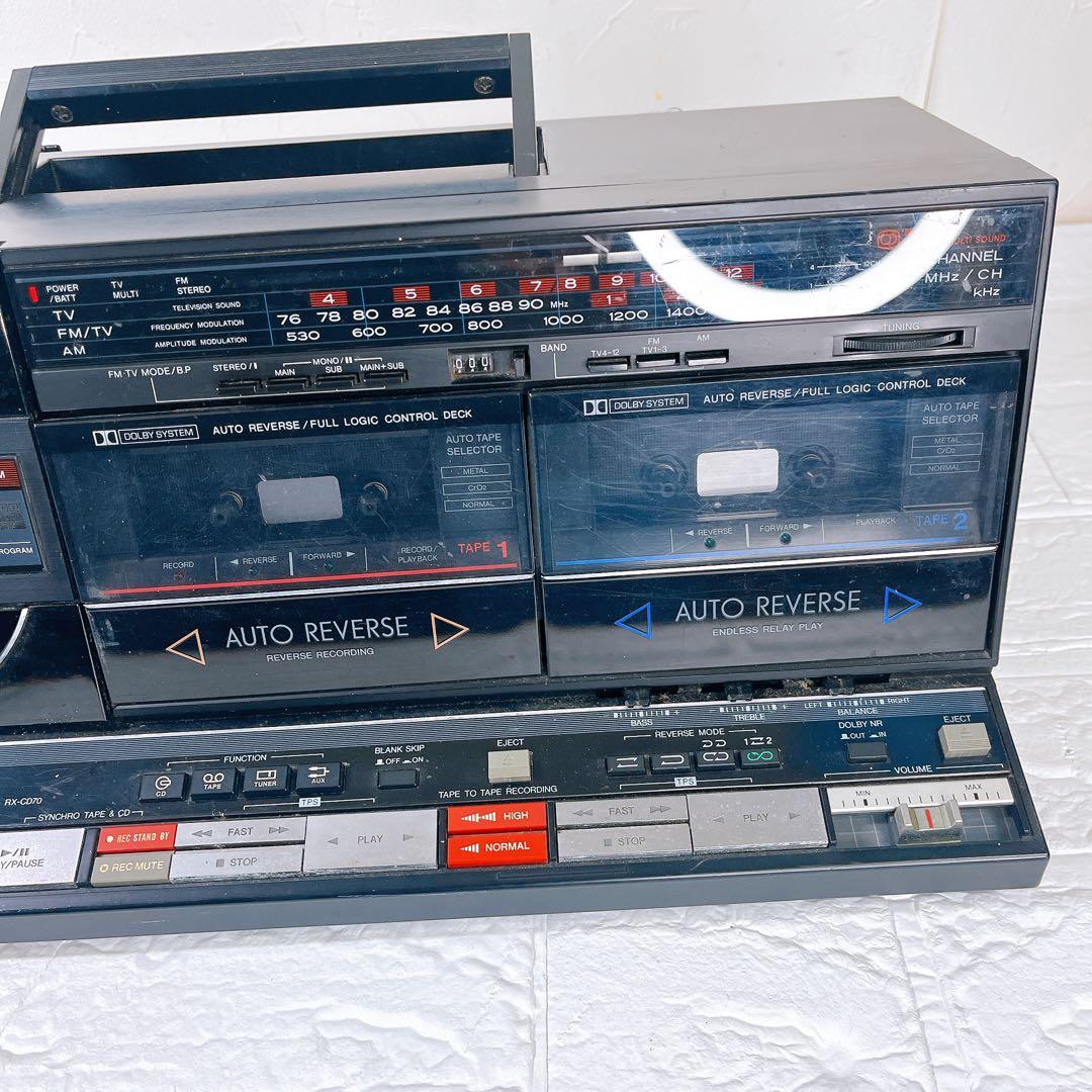 National ナショナル RX-CD70 ラジカセ カセットデッキ