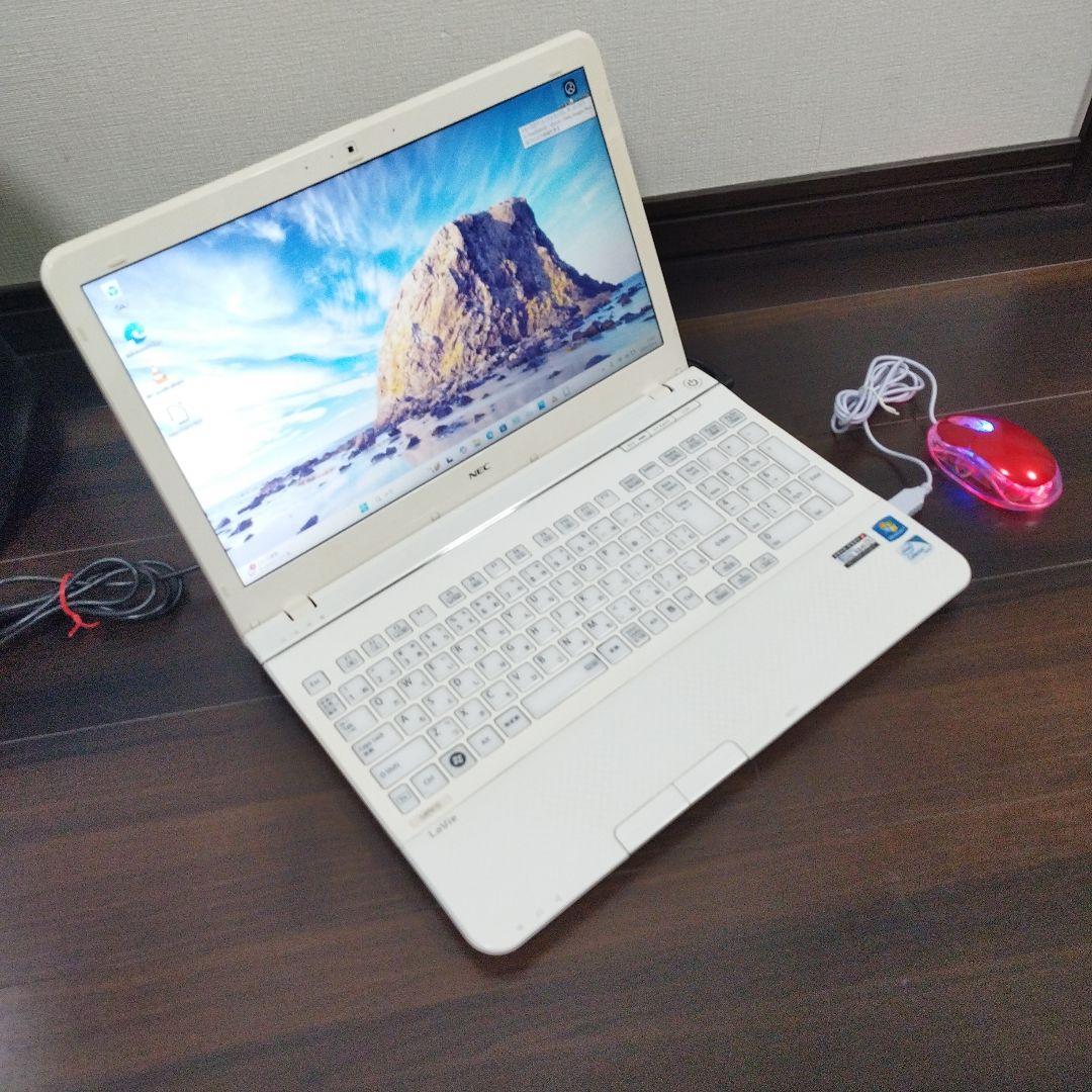 NEC LaVie ノートPC Win11 i7 メモリ8GB 高速SSD