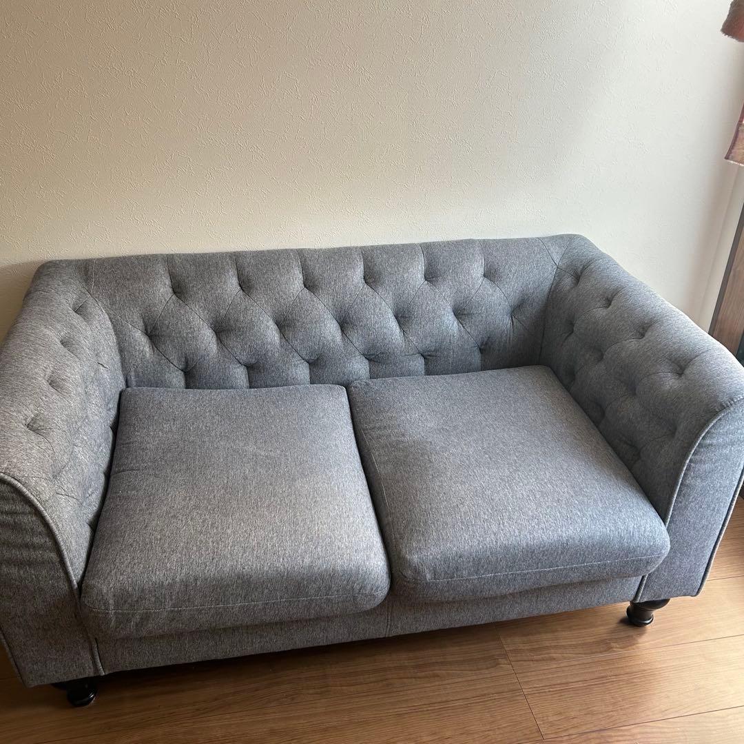 （掲載1月18日まで）LOWYA2人掛けソファ