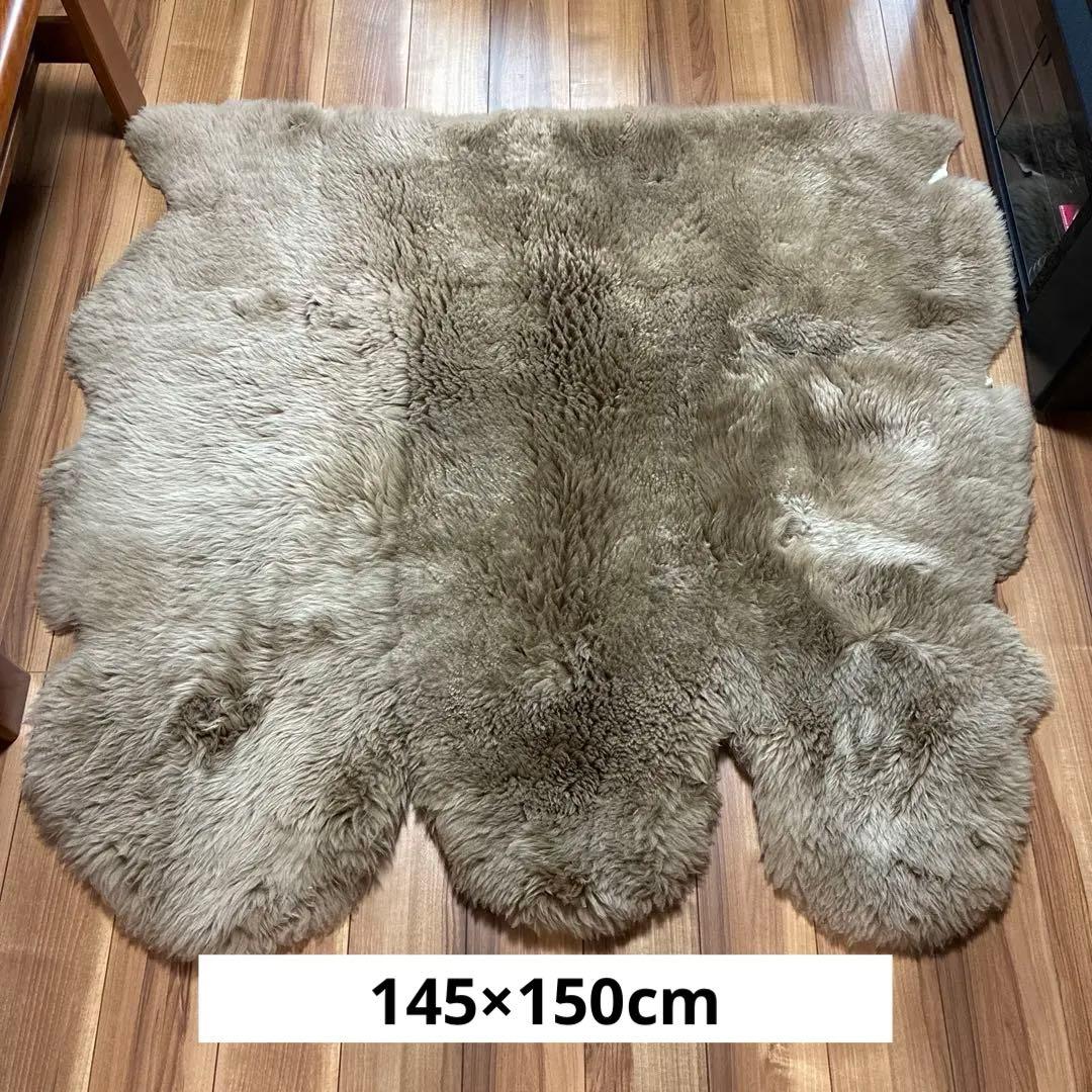 【投げ売り】ムートンラグ 原産国オーストラリア(オマケ付き)