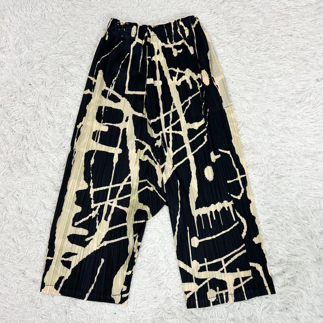 名作 突然の雨 プリーツプリーズ イッセイミヤケ レインシリーズ サルエルパンツ