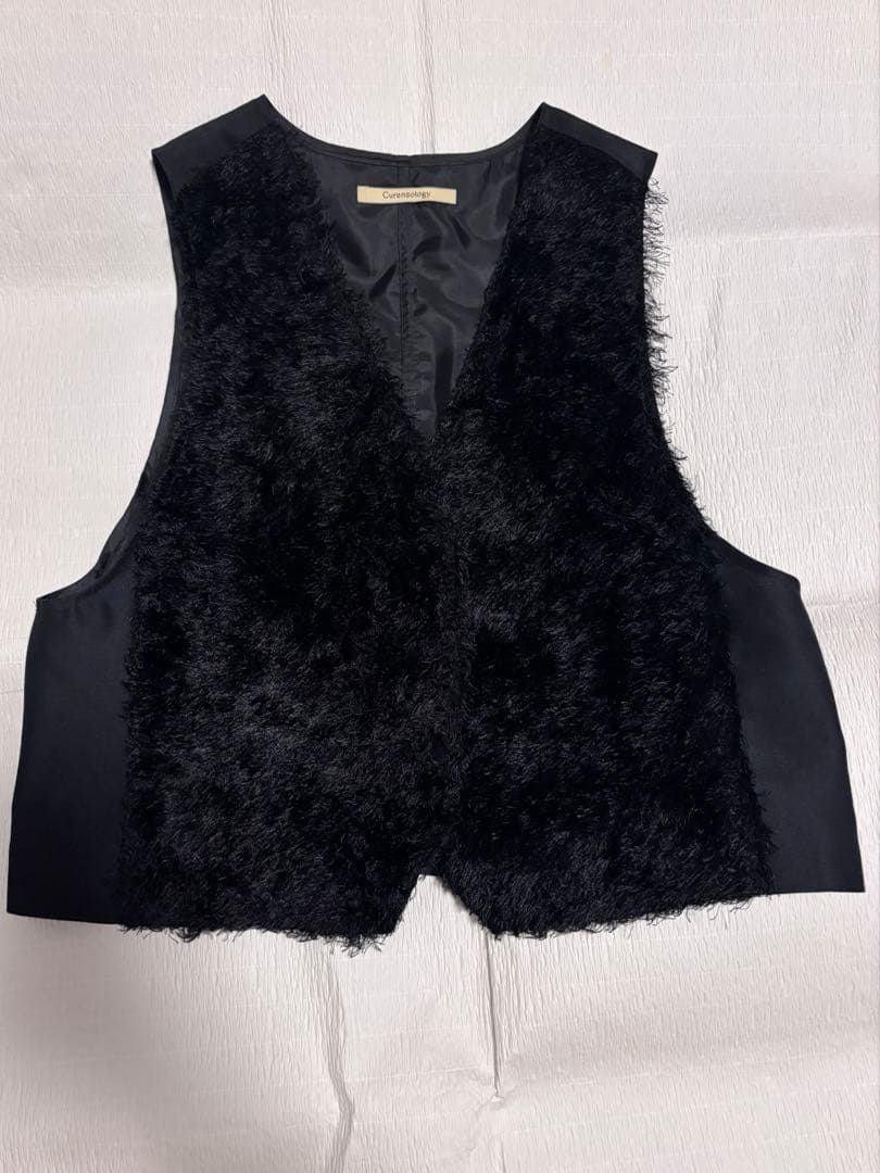 フリンジベスト　ブラック　Curensology