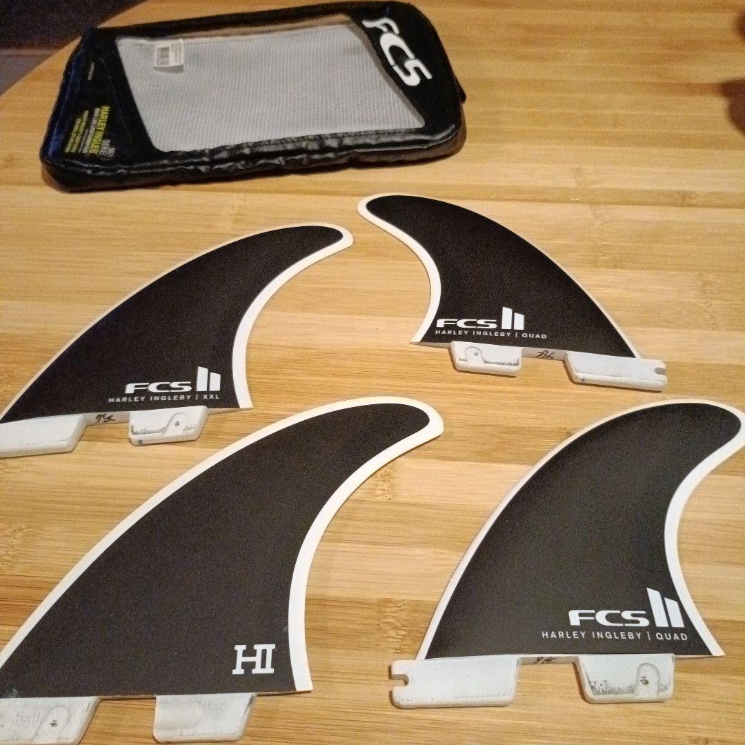 FCS2 ハーレー クアッド QUAD FIN XXL