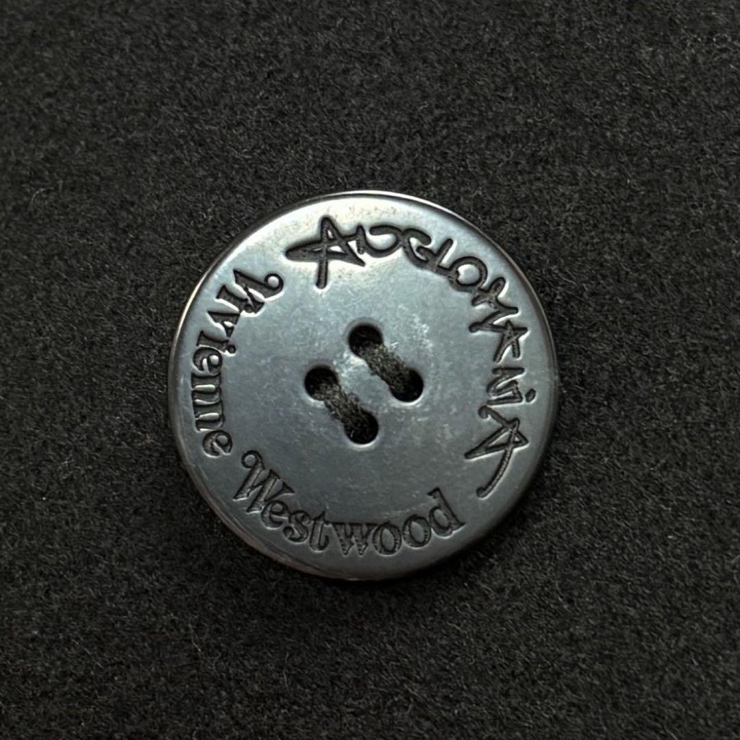 希少♡ヴィヴィアンウエストウッド ブランドロゴ ボタン デザイン ウール コート