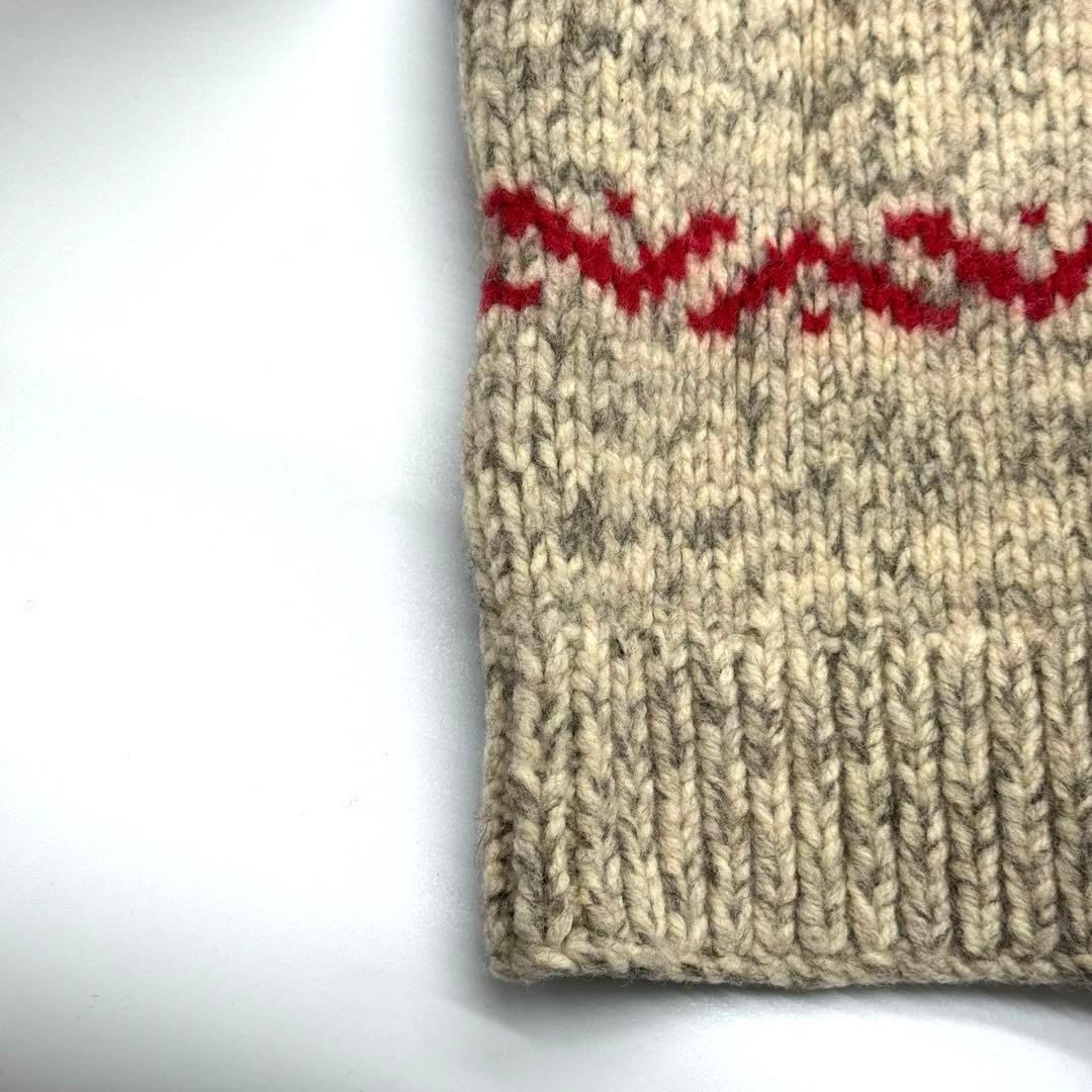 超美品 ラルフローレンスポーツ デニムニットコンビジャケット　カウチン切替　L