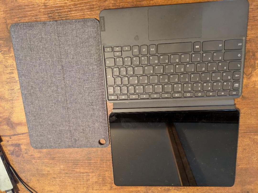 Lenovo Chromebook 本体 ブルー/グレー