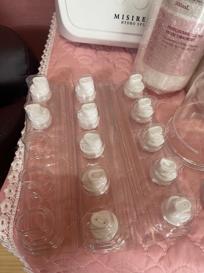 MISIRELTO ハイドロスプラッシュ美顔器／新品ローション2本付！／即導入可