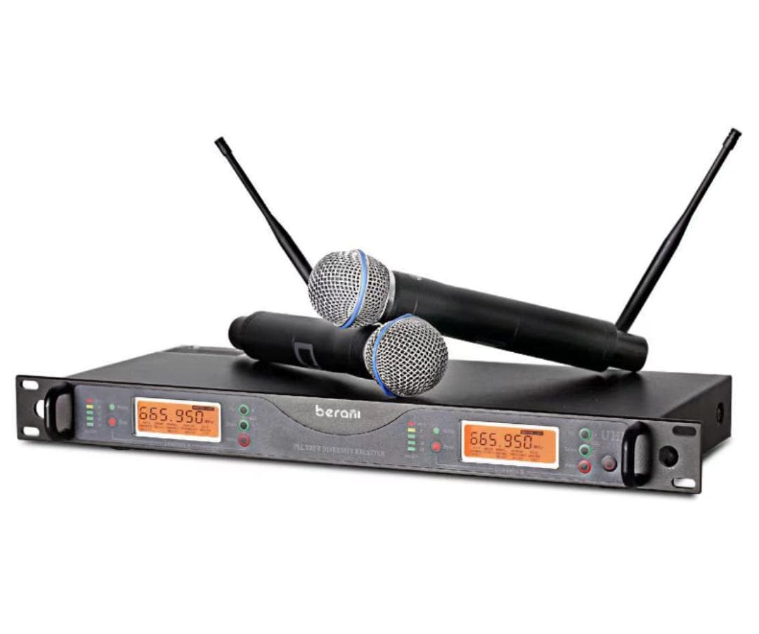 ヒ*ロ様 プロ仕様UHFワイヤレスマイクシステム Wireless Microp