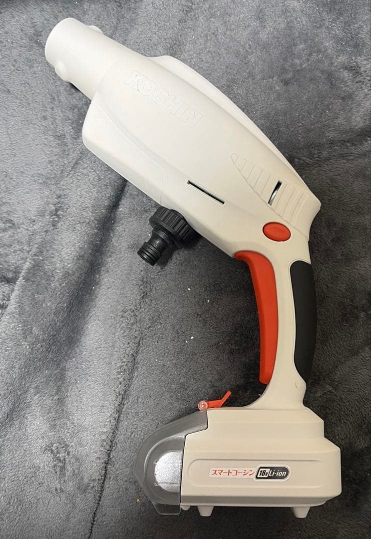 工進 軽量コードレス 充電式高圧洗浄機 SJC-1820