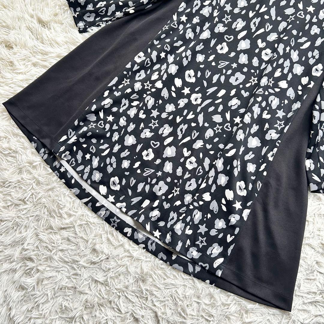 未使用級♡レリアン チュニック 花柄 星 ハート 13 大きいサイズ 近年モデル