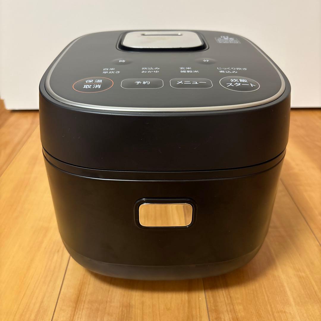 【超美品】情熱価格 IH 炊飯器 5.5合炊き ブラック
