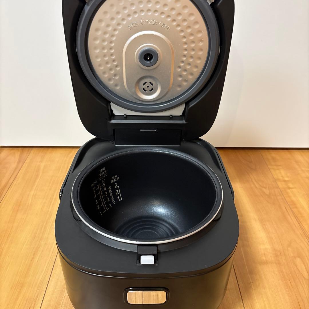 【超美品】情熱価格 IH 炊飯器 5.5合炊き ブラック