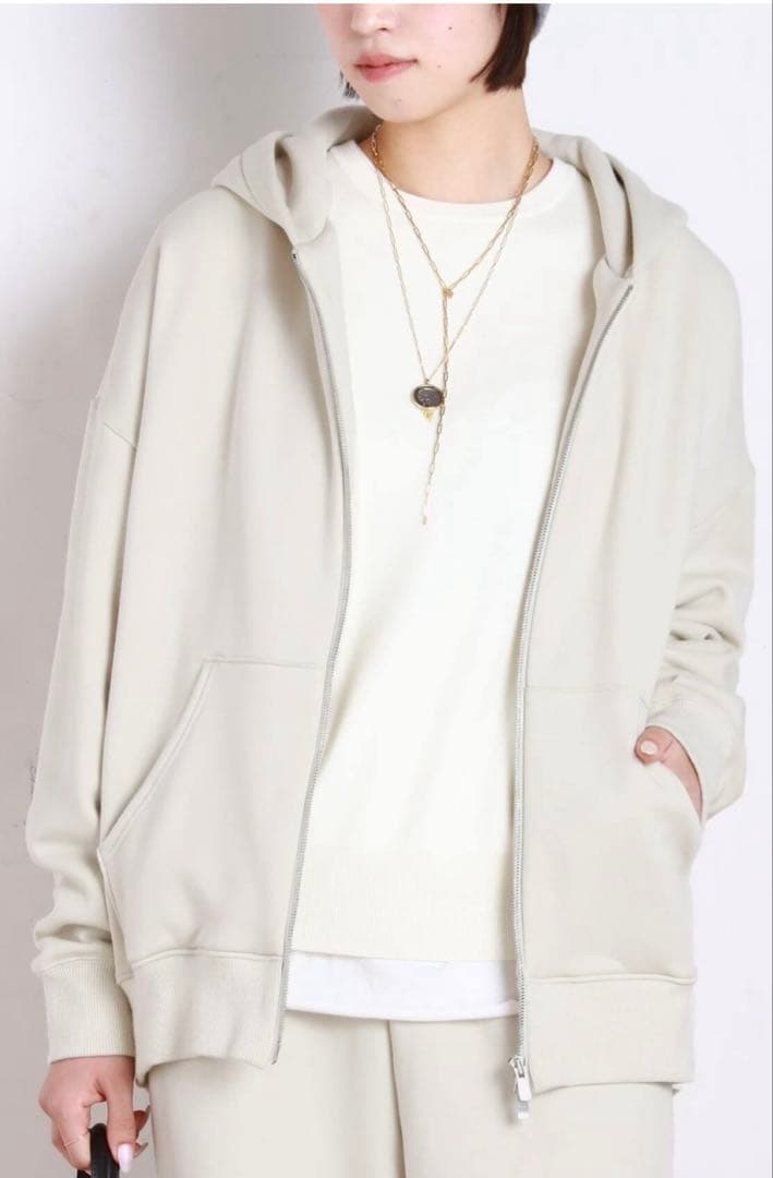 値下げ　AP STUDIO ウォームジップフーディ　ドゥーズィエムクラス