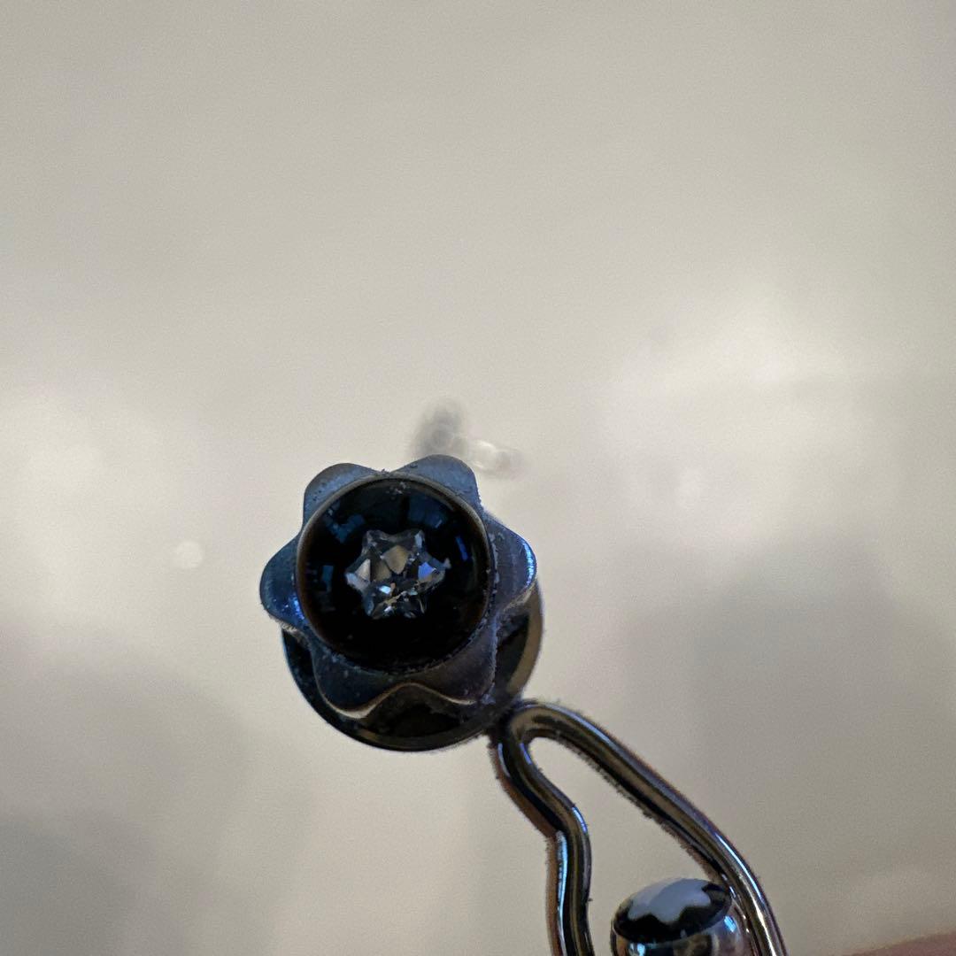 モンブラン、ダイヤ入りカフスボタン／カフスルングス