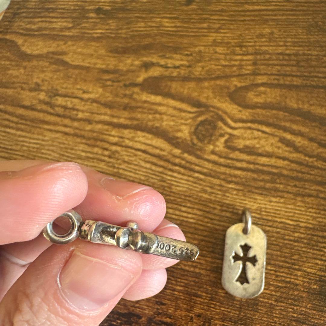 クロムハーツ　シルバー クロスペンダント 2個