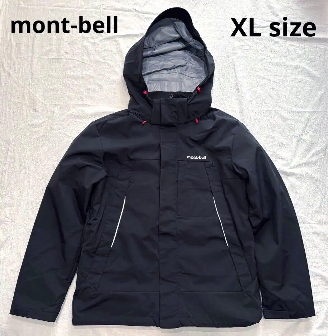 モンベル 衣類 メンズ ジャケット 105(XL) ブラック mont-bell