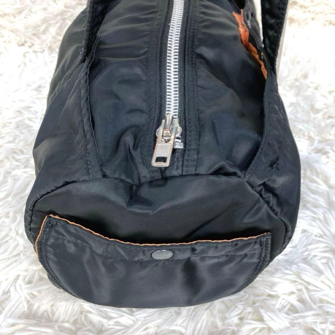 ✨美品 ポーター タンカー ボストンバッグ ミニボストン ダッフル 肩がけ 黒