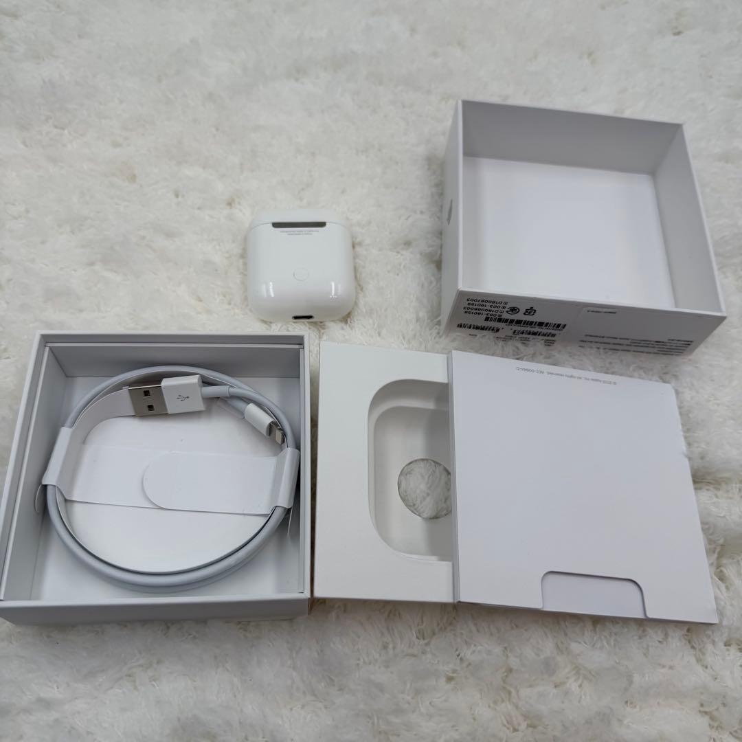 ✨美品✨ Apple AirPods 第２世代 バッテリー良好 正規品