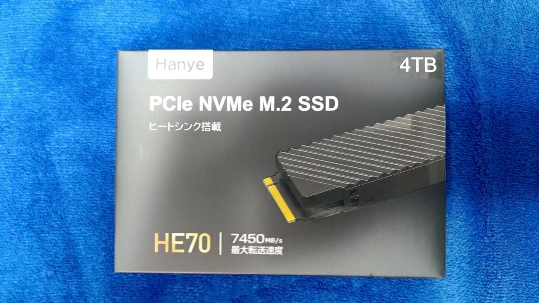 内蔵型SSD Hanye HE70 4TB PCIe NVMe M.2 SSD