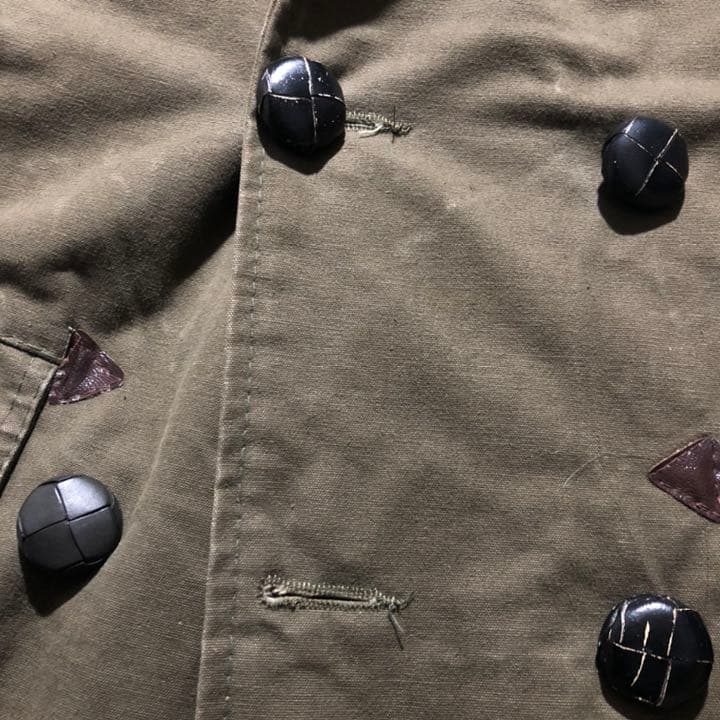 70s80s French製 ヴィンテージ カナディアンjk コート ボア 古着