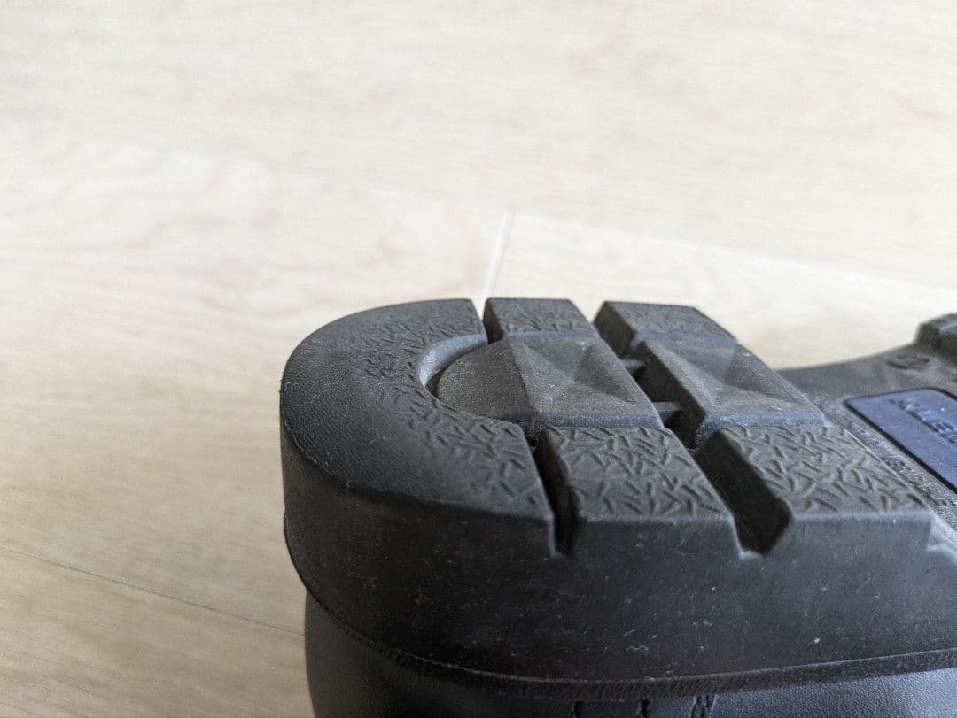 KLEMAN ブラックレザー モカシンシューズ