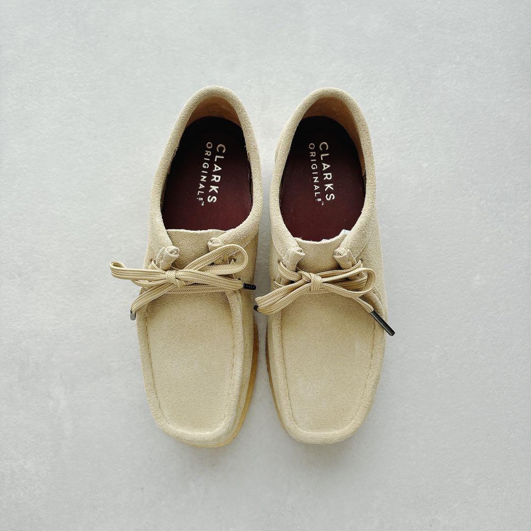 クラークス　ワラビー　メープル スエード 　23