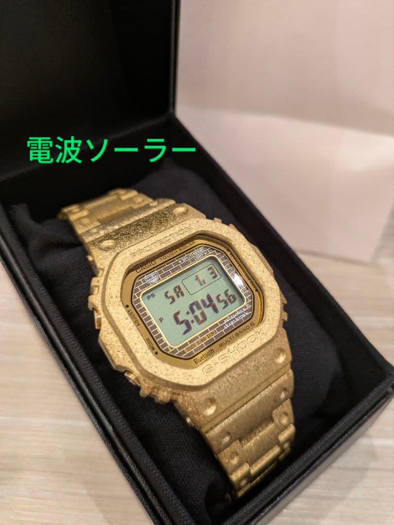 【新品】G-SHOCK 40周年 GMW-B5000PG-9JR　電波ソーラー