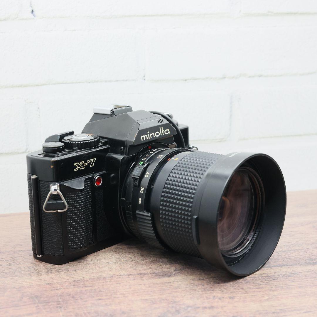 【動作品】minolta X-7/MD ZOOM 35-70mm F3.5 Ⅱ型