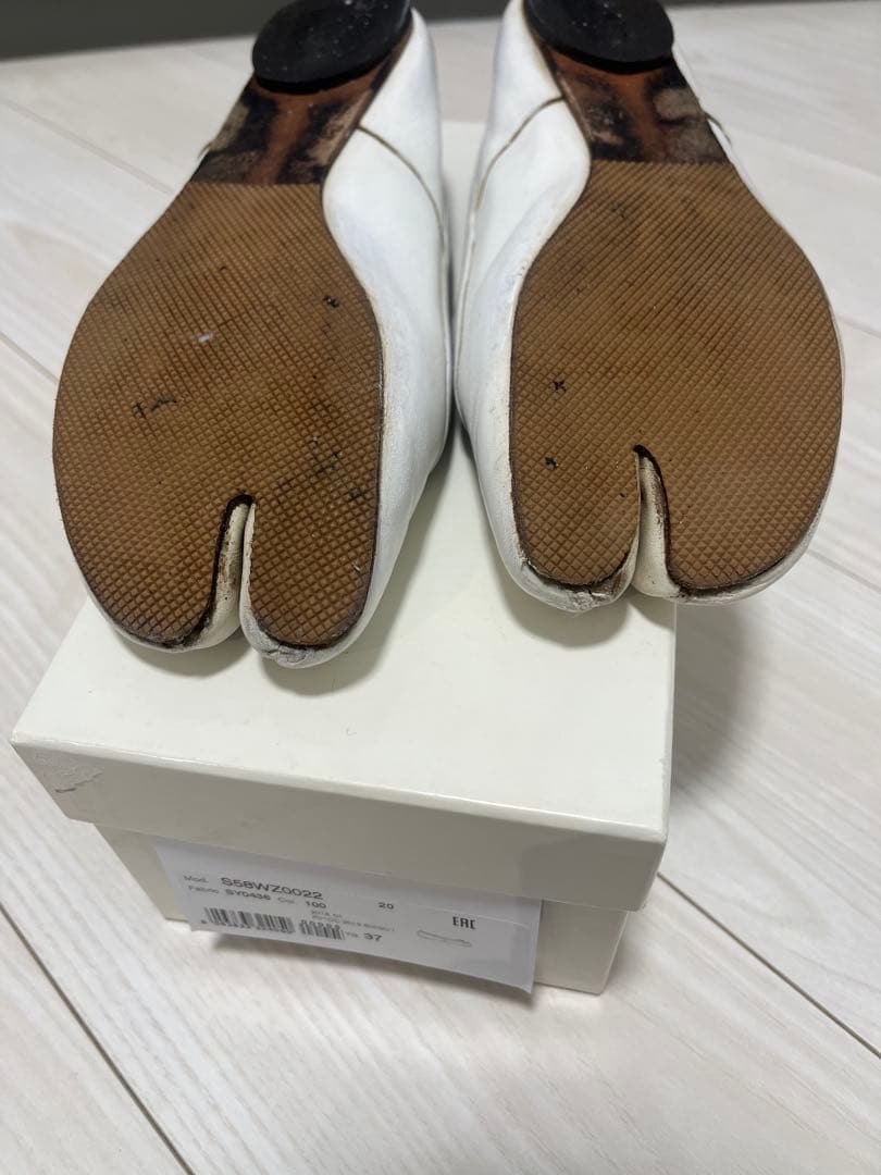 Maison Margiera 足袋バレエ 37サイズ White